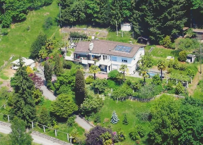 Il Bell'Ovile, Bellissima Villa Nel Verde, Con Privacy Garantita Novaggio photo