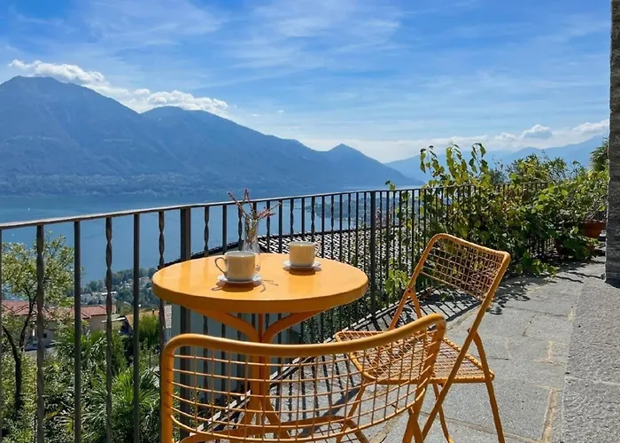 Wohnung Mit Grandioser Aussicht Am Wasserfall Brione sopra Minusio photo
